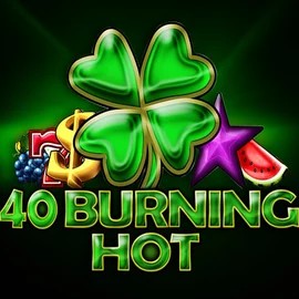 40 Burning Hot logo by Amusnet Interactive Dragonia Casino