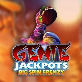 Genie Jackpots: Big Spin Frenzy logo by Blueprint Gaming at Dragonia Casino