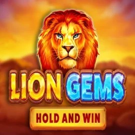Try Lion Gems Hold and Win slot by Playson on dragoniacasinos-es.com – logo image
