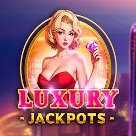 Luxury Jackpots logo – Jackpots by Triple Cherry at Dragonia Casino