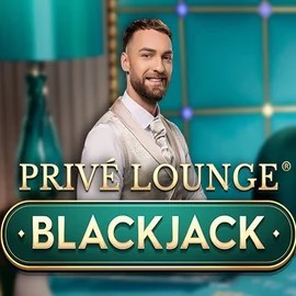 Privé Lounge Blackjack game by Pragmatic Play – logo hosted on Dragonia Casino