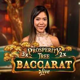 Prosperity Tree Baccarat by Evolution, showcased at dragoniacasinos-es.com – game logo