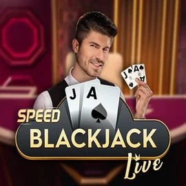 Speed Blackjack slot logo by Pragmatic Play at Dragonia Casino