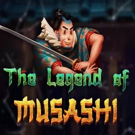Slots logo of The Legend of Musashi from Peter & Sons at Dragonia Casino